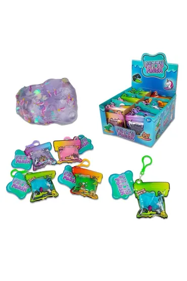 One for Fun Brelok saszetka z mas� plastyczn� MIX