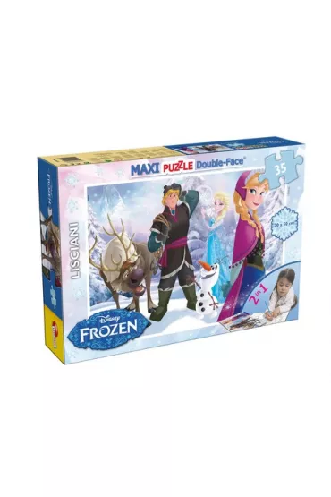 Puzzle dwustronne maxi 35 el. Kraina Lodu Lisciani