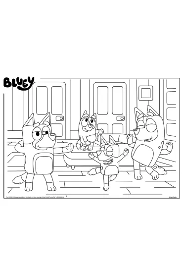 Puzzle 4x48 el. Bluey Lisciani