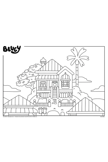 Puzzle 4x48 el. Bluey Lisciani
