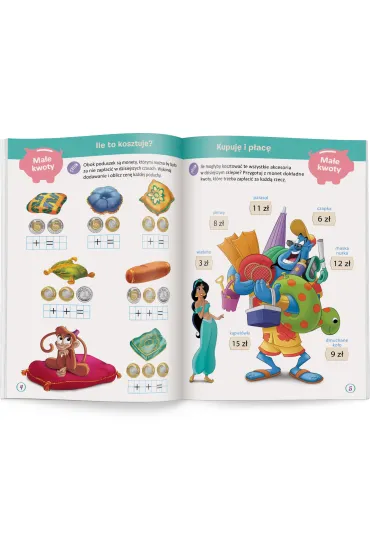 Disney uczy. Ksi�niczka. Monety i banknoty