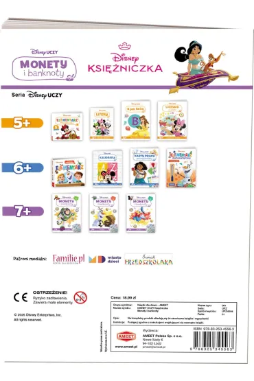 Disney uczy. Ksi�niczka. Monety i banknoty