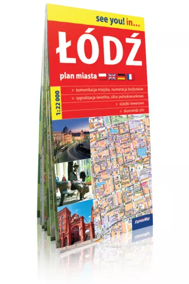 see you! in? Plan miasta ��d� 1:22 000
