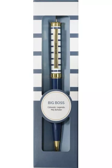 Be-Happy Gifts D�ugopis prezentowy z napisem Big Boss