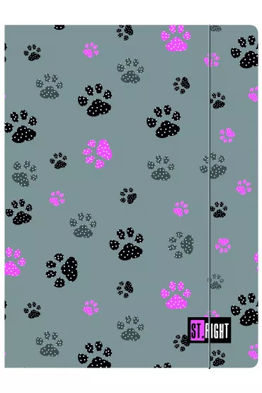 Teczka z gumk� A4 Paws St. Right