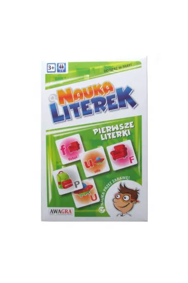 Nauka literek. Pierwsze literki Fan
