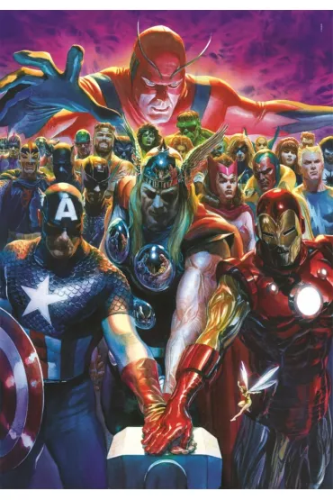 Puzzle 1000 el. Compact Marvel the Avengers Clementoni