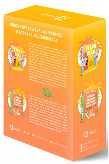 Pakiet: Beach read, Ludzie, ktrych spotykamy na wakacjach - Emily Henry