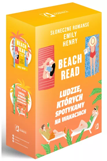 Pakiet: Beach read, Ludzie, ktrych spotykamy na wakacjach - Emily Henry