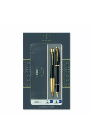 Pi�ro wieczne  d�ugopis Urban czarne GT  PARKER 2093381