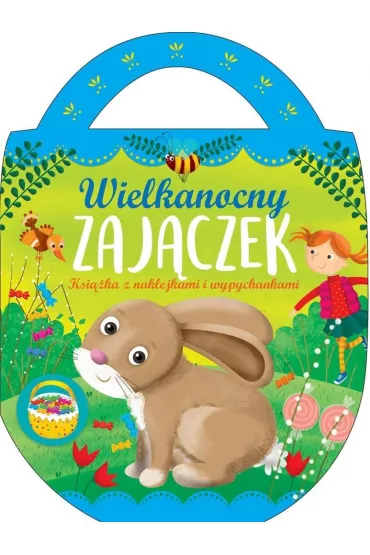 Wielkanocny zaj�czek. Ksi��ka z naklejkami - Urszula Koz�owska