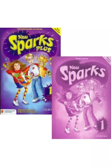 ZESTAW podr�cznik i �wiczenia NEW Sparks Plus klasa 1 - Magdalena Szpotowicz, Ma�gorzata Szulc-Kurpaska
