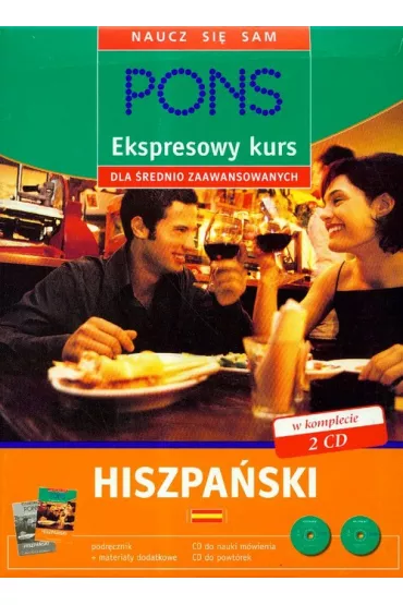 PONS HISZPANSKI KURS EKSP.SRED+CD-LEKTORKLET