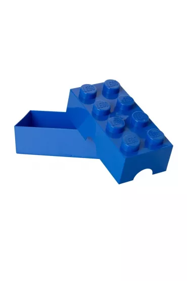 Lunchbox klocek LEGO niebieski