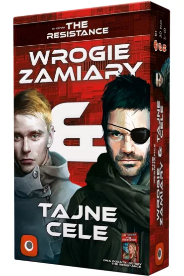 The Resistance. Wrogie Zamiary & Tajne Cele Portal Games - Don Eskridge