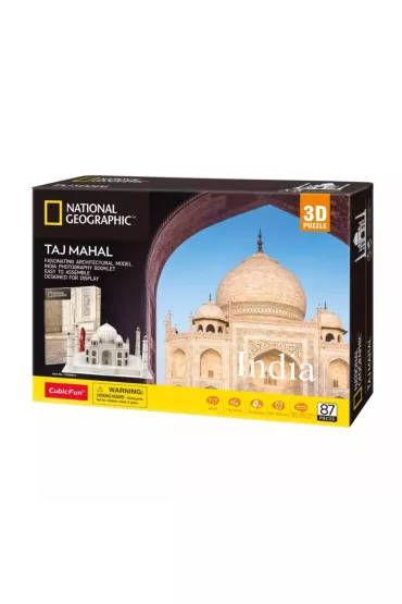 Puzzle 3D 87 el. National Geographic Taj Mahal Cubic Fun