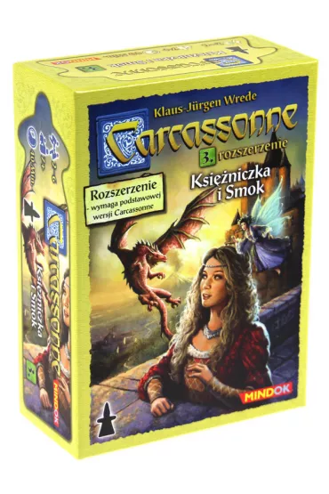 Carcassonne 3. rozszerzenie. Ksiniczka i smok - Wrede Klaus-Jurgen