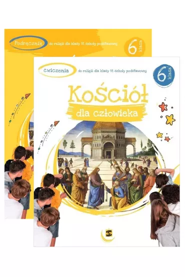 Pakiet Ko�ci� dla cz�owieka. Podr�cznik i �wiczenia do religii dla klasy 6 szko�y podstawowej - Tadeusz Panu�, Andrzej Kielian, Adam Berski
