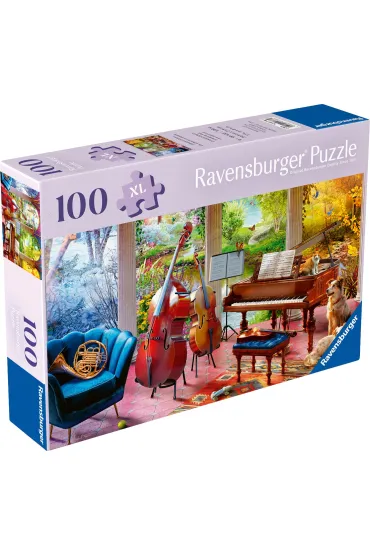 Puzzle 100 el. XL Muzyka Ravensburger