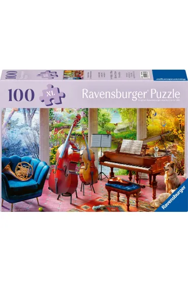 Puzzle 100 el. XL Muzyka Ravensburger