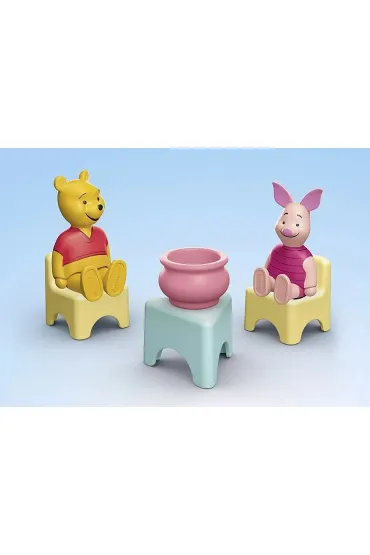 Playmobil Junior Disney Domek w drzewie Kubusia Puchatka i Prosiaczka 71693