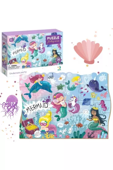 Puzzle 30 el. Undersea party Dodo