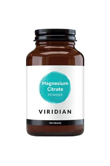 Viridian Magnesium Citrate Magnez w proszku - suplement diety 150 g