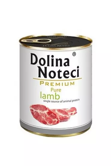 Dolina Noteci Premium Pure Karma dla doros�ych ps�w bogata w jagni�cin� 800 g