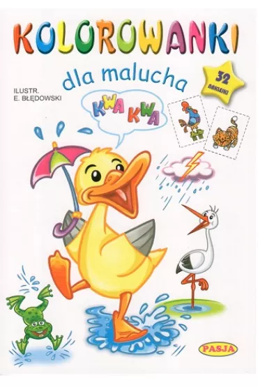 Kwa kwa kolorowanki dla malucha - Ernest B��dowski