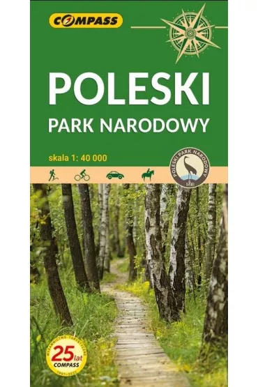 Mapa turystyczna Poleski Park Narodowy 1:40 000