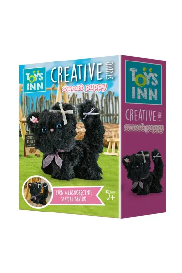 Creative Studio Sweet Puppy - czarny kotek STnux