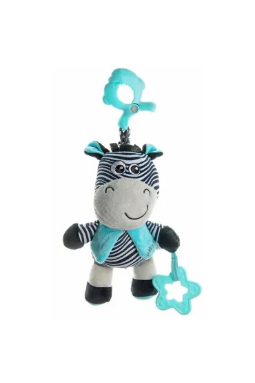 Zawieszka pluszowa Zebra 17cm Baby Mix