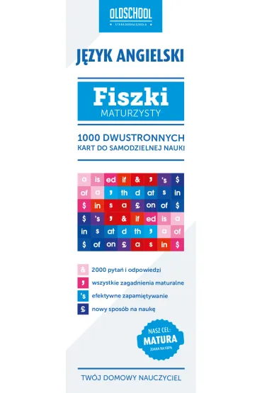 Fiszki maturzysty. j�zyk angielski 1000 kart - Ewa Fleischer