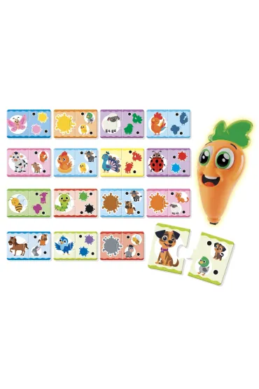 Puzzle Lisciani Carotina Baby Windowbox farma 304-107308