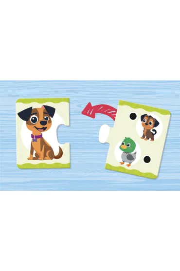 Puzzle Lisciani Carotina Baby Windowbox farma 304-107308