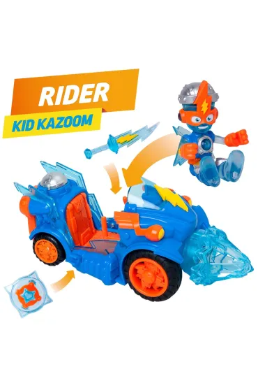 Combat Vehicle Kid Kazoom, figurki