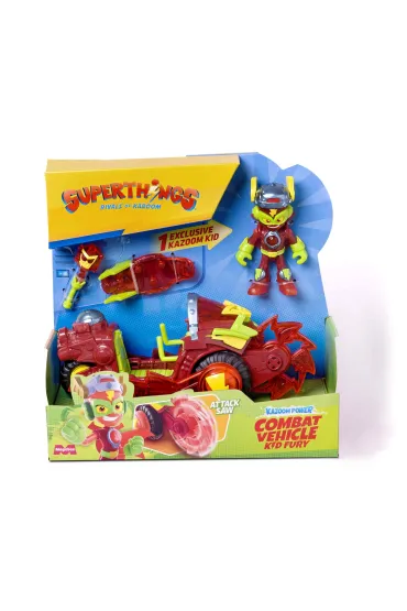 Combat Vehicle Kid Kazoom, figurki