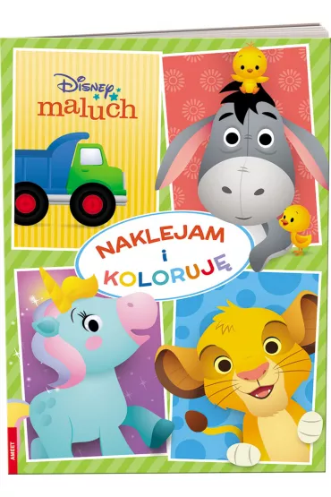 Naklejam i koloruj�. Disney maluch *