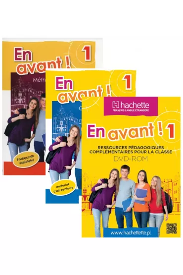 En Avant! 1. Podr�cznik wieloletni, zeszyt �wicze� i materia�y dydaktyczne do j�zyka francuskiego dla szko�y podstawowej - Fabienne Gallon, Gabrielle Robein, Sylvain Capelli, Gabriela  Ha�at