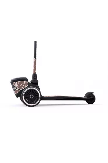 Hulajnoga tr�jko�owa balansowa z zamykanym schowkiem 2-5 lat Brown Lines Scootandride