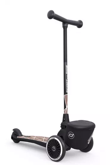 Hulajnoga tr�jko�owa balansowa z zamykanym schowkiem 2-5 lat Brown Lines Scootandride