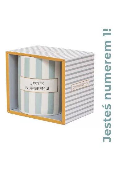 Be-Happy Gifts Kubek prezentowy Jeste� numerem 1!