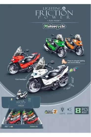 Motor z nap�dem ze �wiat�em i d�wi�kiem Merkpol