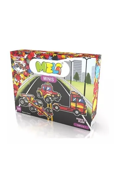Klocki Meli Minis Car 3w1