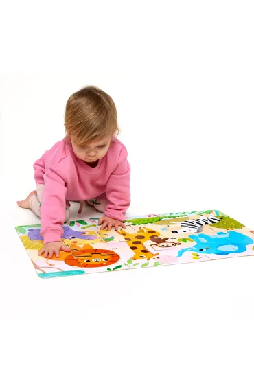 Dzikie puzzle 24 el. CzuCzu. Sawanna Bright Junior Media
