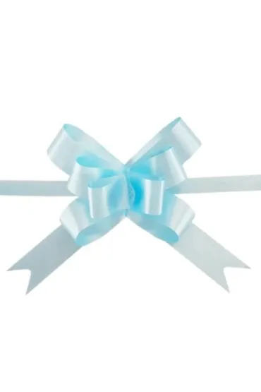 Wst��ka �ci�gana kokarda 5 cm mix kolor�w W 5 10 szt.