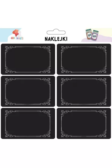 All4Kids Naklejki na przetwory