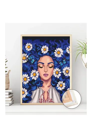 Twoje Hobby Malowanie po numerach - Stokrotki we w�osach 40x50cm