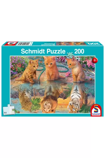 Puzzle 200 el. Kiedy dorosn�... Schmidt
