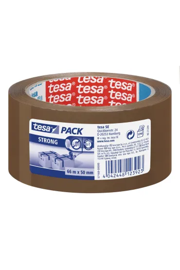Tesa Ta�ma pakowa br�zowa Strong 66m x 50mm